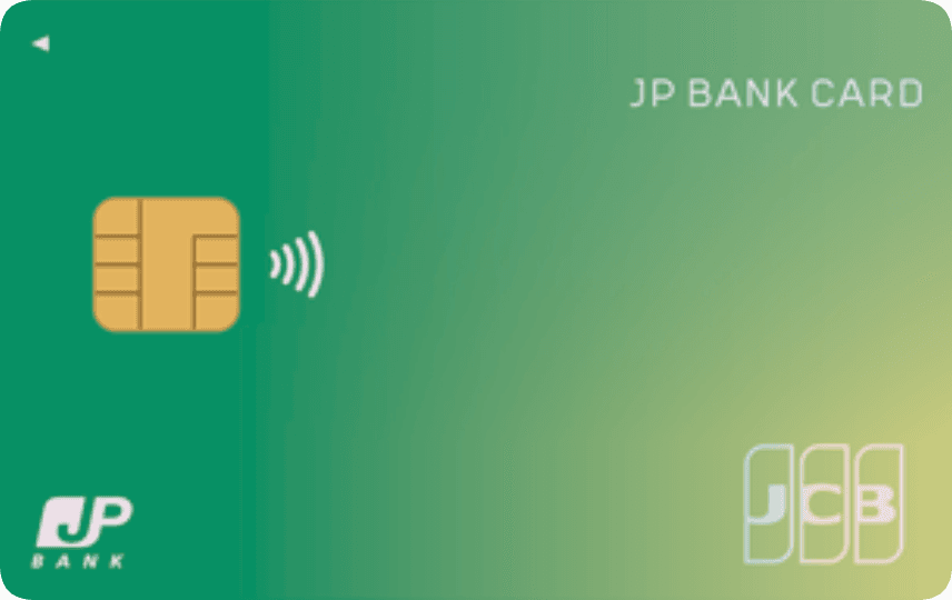 JP BANK カード 一般カード JCBの券面画像