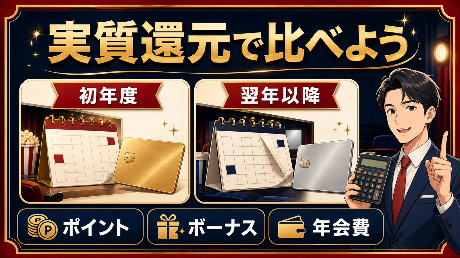 年間100万円の実質還元を初年度・翌年以降で比較 の画像