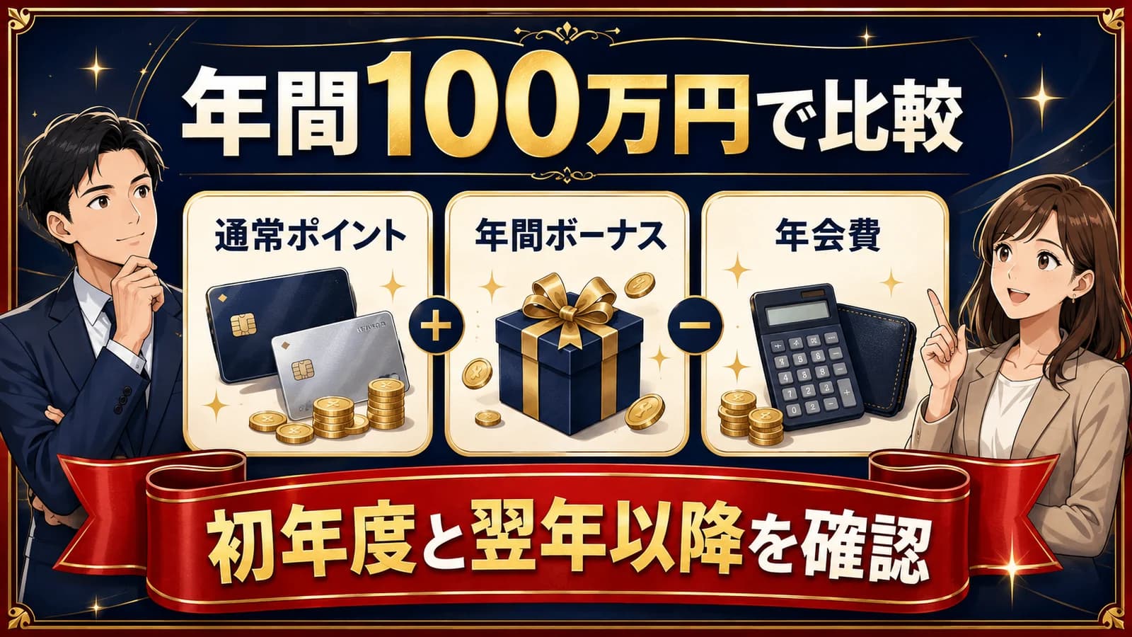 年間100万円利用モデルで独自試算 の画像